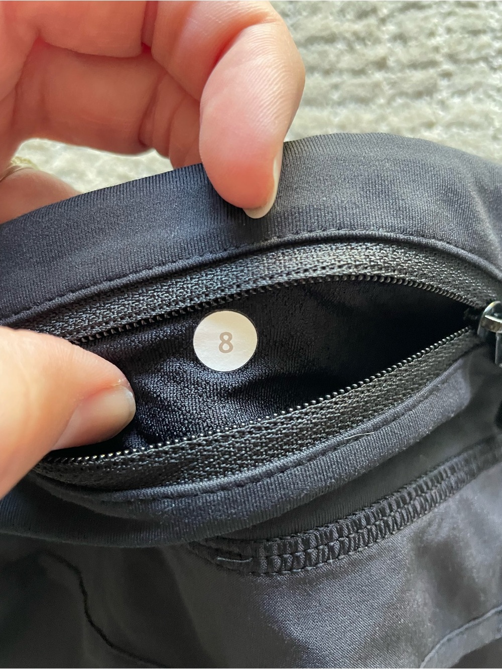 Lululemon Speed Up Short in Black Size 8 - Picture 3 of 5
